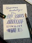 Waterman Hundred Year Fountain Pen - Emerald Green