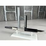 Montblanc 1120 Vintage Fountain Pen - Silver & Black