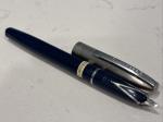 Sheaffer Vintage Silver Cap Blue Fountain Pen