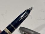 Sheaffer Vintage Silver Cap Blue Fountain Pen