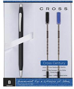 Cross Classic Century Black Ballpoint Pen with Refills