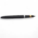 Vintage Black Snorkel Valiant Fountain Pen