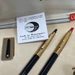 Waterman Men’s 24kt Gold Plated Pen Set