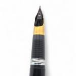 Vintage Black Snorkel Valiant Fountain Pen