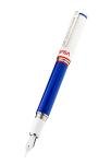 Montegrappa NASA Atlantis Fountain Pen - Blue/White/Red