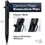 BASTION Carbon Fiber Bolt Action Luxury Pen
