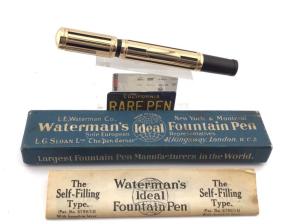 Waterman 545 Night & Day Fountain Pen - 9K Gold