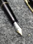Montblanc Meisterstück Black Fountain Pen 14K Nib