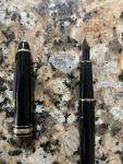 Montblanc Meisterstück 4810 Fountain Pen - Black Gold Trim