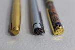 Vintage Cloisonné Enamel Ballpoint Pens Set
