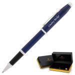 Engraved Cross Century II Blue Rollerball Pen