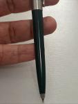 Vintage Parker Green and Silver Ballpoint Pen