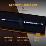 Engraved Cross Century II Blue Ballpoint Pen