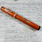 Vintage Orange NATIONAL Fountain Pen with 14KT Nib