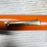 Vintage Orange NATIONAL Fountain Pen with 14KT Nib