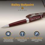 Personalized Cross Bailey Red Ballpoint Pen