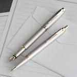 PARKER Monochrome Champagne Fountain Pen, Fine Point