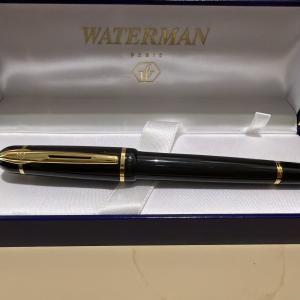 Waterman Phileas Black & Gold Ballpoint Pen