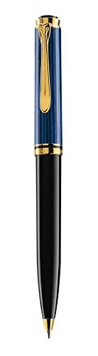 PELIKAN K800 Ballpoint Pen, Black/Blue Luxury Pen