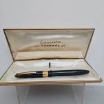 Black Vintage Sheaffer Snorkel Fountain Pen with Palladium Nib