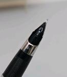 Black Vintage Sheaffer Snorkel Fountain Pen with Palladium Nib