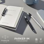 PARKER IM Stainless Steel Fountain Pen with Chrome Trim