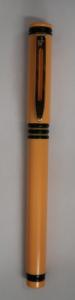 Vintage Waterman Forum Yellow Black Gold Fountain Pen
