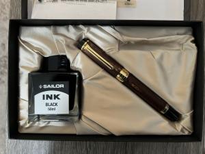 Sailor Kabazaiku Fountain Pen, 14K Gold Nib