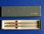 Parker Vintage Golden Tone Pen and Pencil Set