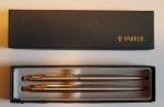 Parker Vintage Golden Tone Pen and Pencil Set