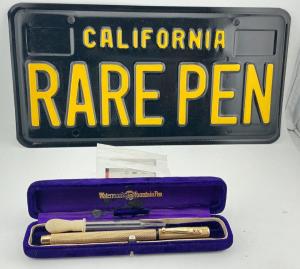 Waterman 504 Fountain Pen with 14K Gold Overlay
