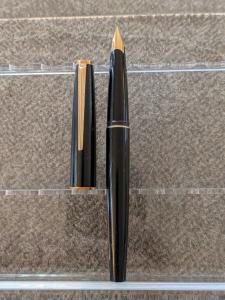 Montblanc 320P Black GT Fountain Pen with 14K Nib