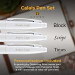 Personalized Cross Calais Pen Set with Gift Box