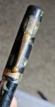 Mabie Todd Green Marble Swan Fountain Pen