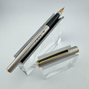 Sailor Stainless Steel Fountain Pen with 14k Nib