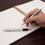 Cross Calais Engraved Chrome Gift Pen Set