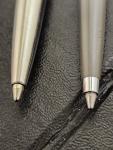 Parker Vintage Stainless Steel Gold Tone Pen Set