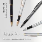 Cross Townsend Medalist Rolling Ball Pen - Chrome & Gold