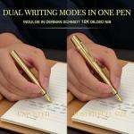 MCNTEIK Luxury Fountain Pen with 18K Nib