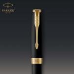 PARKER Sonnet Matte Black Fountain Pen with Gold Trim