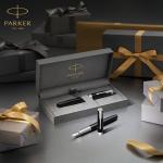PARKER Sonnet Matte Black Fountain Pen with Gold Trim