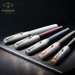 PARKER Sonnet Matte Black Fountain Pen with Gold Trim