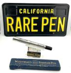 Vintage Waterman 456 Sterling Silver Fountain Pen