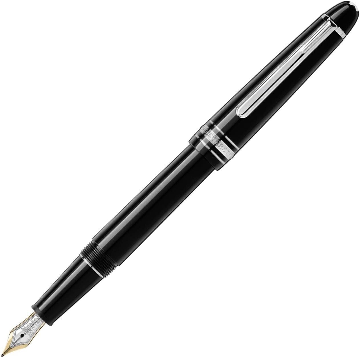 Montblanc Meisterstuck 145 Fountain Pen Platinum M Nib