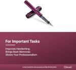 Lamy AL-Star Black Purple Fine Nib Pen Set