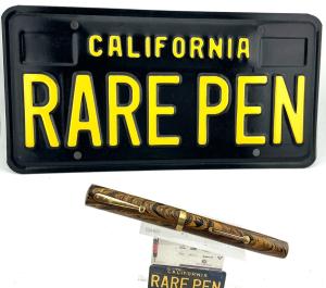 Waterman 94 Olive Ripple Fountain Pen - 14K Nib