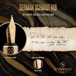 Scriveiner Gold Fountain Pen - Award Winning Design