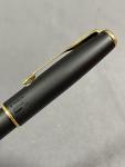 Parker Sonnet Matte Black Gold Trim Rollerball Pen