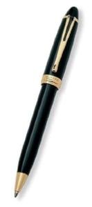 Aurora Ipsilon Deluxe Black Ballpoint Pen