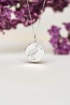 Vishnu Gems Silver Pelican Pendant Necklace